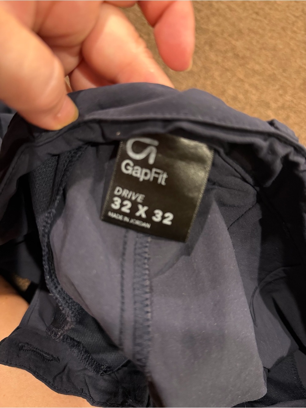 EUC! Men's GAP Fit 32x32 Drive Pants Navy Blue bottoms